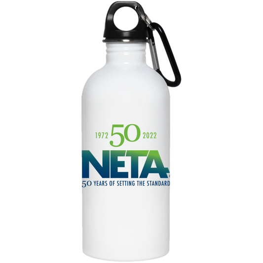 NETA 50th Anniversary 20 oz. Stainless Steel Water Bottle